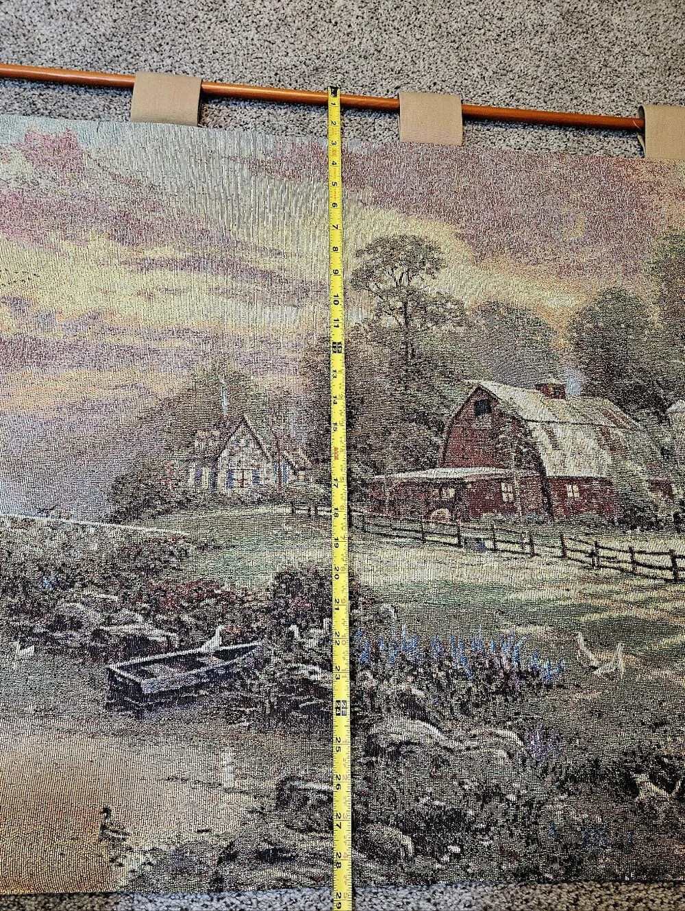 Thomas Kincade Tapestry Wall Hanging